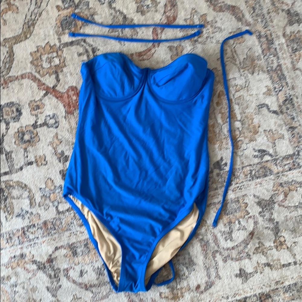 JCrew Royal Blue Swim Suit
